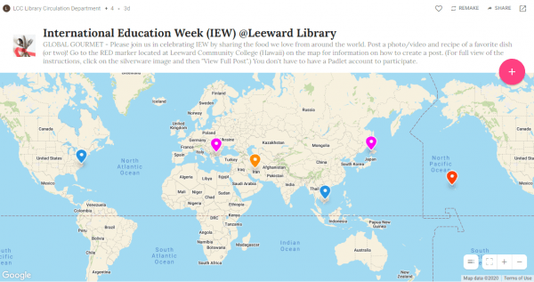 International Education Week (IEW) @Leeward Library