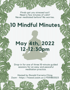 10 Mindful Minutes - Meditation Practice